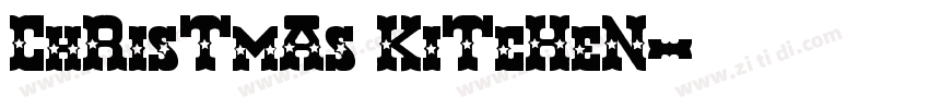 ChRisTmAs KiTcHeN字体转换